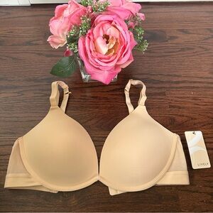 NWT Lively Deep V wireless push up bra, 34DDD